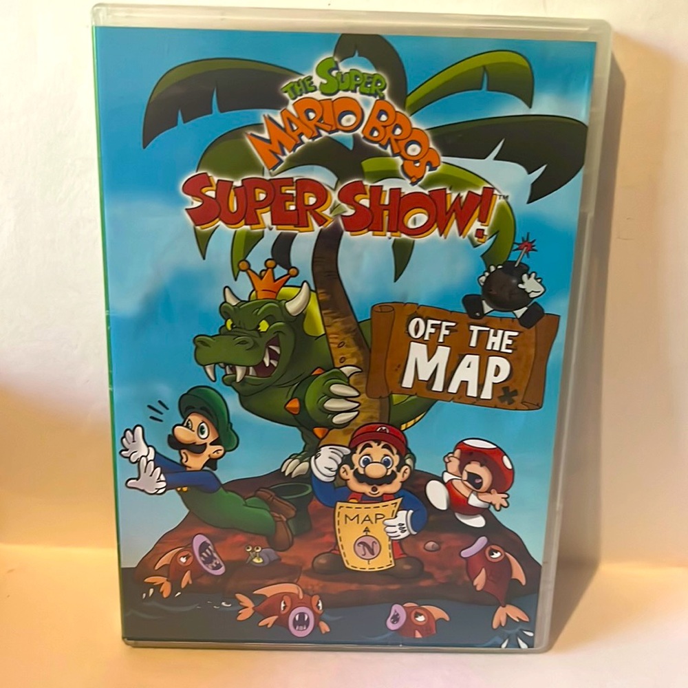 Super Mario Bros. Super Show - Off The Map (DVD, 2009) Nintendo